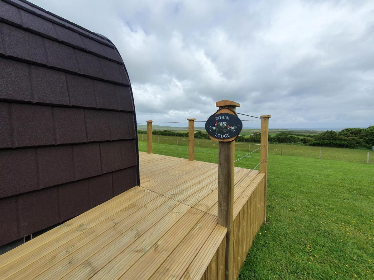 Lilly'S Lodges Orkney Robin Lodge Exterior foto
